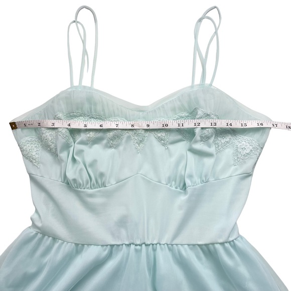 Vintage 40s 50s Van Raalte Night Gown Slip Size 34 - Picture 9 of 14